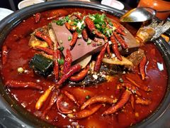 -探鱼·鲜青椒爽麻烤鱼(西南商都店)