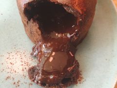 熔岩巧克力蛋糕配冰淇淋-EN SPACE恩空间