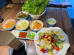 -明洞阿姨·韩式酱蟹烤肉·创意料理(三元桥店)