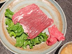 现切羊后腿-老墙根涮肉(王四营店)
