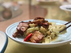 菜花炒叉烧-和乐喜宴海鲜酒家(骏荣广场店)