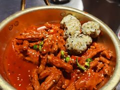 辣烤鸡爪-富乐满韩国正宗炸鸡韩国料理(虹泉路店)