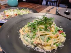奶油培根意大利面-Carbon莫卡哆·意大利复古集市餐厅(杭州大厦店)