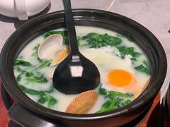 肉碎花甲豆苗煲-啫神·广州地标美食(北京路店)