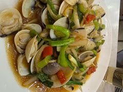 炒白贝-覃记海鲜美食餐厅