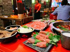 牙签香菜牛肉-谭鸭血老火锅(漳州路店)