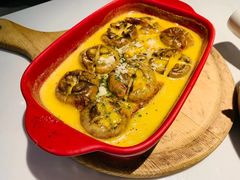 鹅肝酱焗野山菌-好福记饭店(红梅公园店)