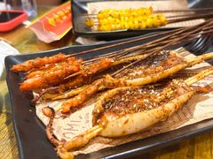 烤风味大鱿鱼-金谷园饺子·烧烤(人大总店)