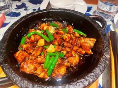 酱爆石锅蛙-绿茶餐厅(王府井永宁门店)