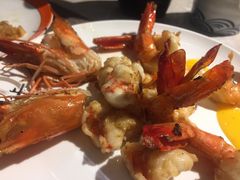 黄金烧九节虾-極上萬膳·日料放题(海岸城店)