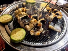 -围炉肉舍•炭烤活鳗•丹东海鲜烤肉(步行街店)