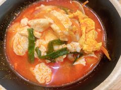 海鲜豆腐汤-韩满园· 甄选韩式烤肉