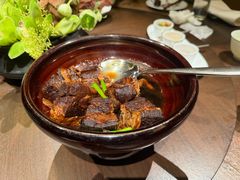 笋干菜烧原味仔排-新荣记(建国门外大街店)