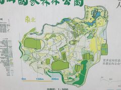 导游图-北京西山国家森林公园