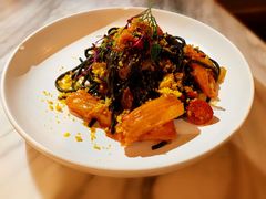 膏蟹海鲜墨鱼面-农畉LONFOOD(福田星河COCOPark店)