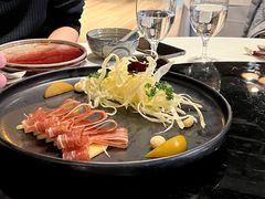 三年金钱火腿配大理手撕乳扇-泓0871臻选云南菜·味庄