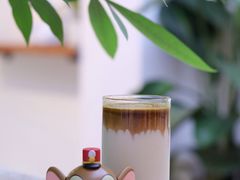 红豆沙冰拿铁-Line 咖啡(石厦花园店)