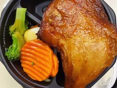 港式烧味脆皮大鸡腿饭-肯德基(塔南店)