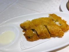 虾仁脆皮小棠菜-顺风海鲜港(长寿路店)