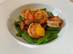 蜜豆如意XO酱炒虾球-宝丽轩中餐厅BAOLIXUAN