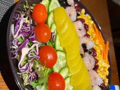 黄桃大虾沙拉-摇滚披萨(长春街店)