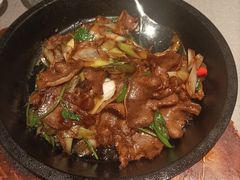 铁板葱爆脆舌-蟹榭·本帮江浙菜·蟹宴(五角场合生汇商场店)