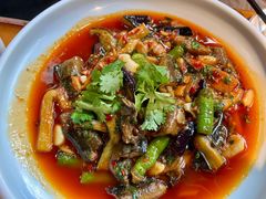 藿香茄子烧鳝鱼-永乐饭店