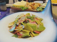 炝拌萝卜皮-北平味道.京味菜.烤鸭(梨园店)