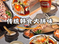 -草家酱蟹炭火烤肉店(珲春南路一店)