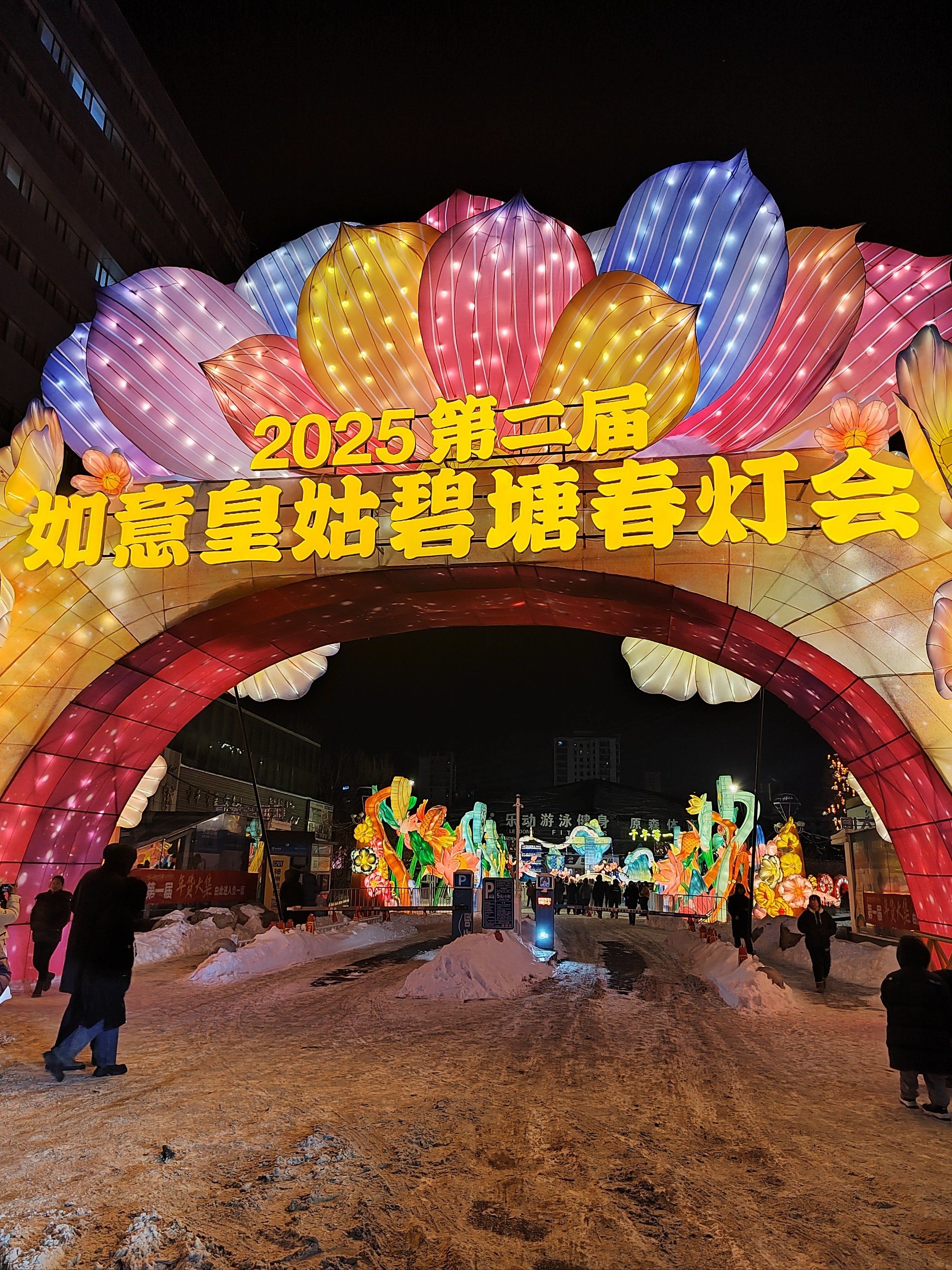 沈阳碧塘公园灯会