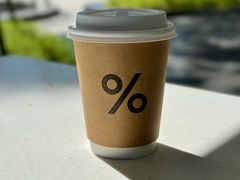 热咖啡拿铁-% Arabica阿拉比卡咖啡(深圳湾万象城店)