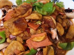 土豆小炒-友利砂锅居(烟台店)