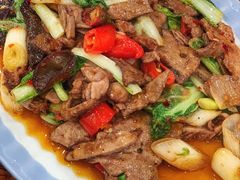 肝腰合炒-雨田饭店