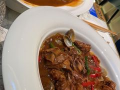 花蛤闷土鸡-悦海·家宴·冰花皮皮虾大锅贴(宝龙店)