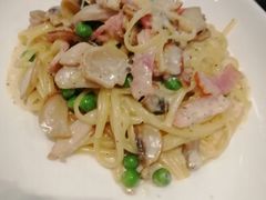 奶油培根意大利面-WOLFGANG PUCK KITCHEN & BAR(迪士尼小镇店)