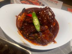 -草家酱蟹炭火烤肉店(珲春南路一店)