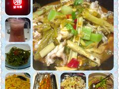 手撕包菜&nbsp;凤鹅汤&nbsp;串烧虾&nbsp;西瓜汁&nbsp;牛蛙等-望湘园·湖南菜(宏伊店)
