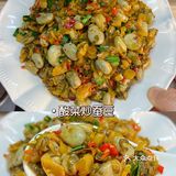 春日餐桌，酸菜炒蚕豆，江西小炒，是记忆里的味道[胜利]