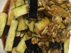 蛤蜊肉拌茄子-华春餐馆(鱼山路店)