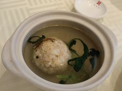 蟹粉狮子头-怡园饭店-餐厅(四望亭店)