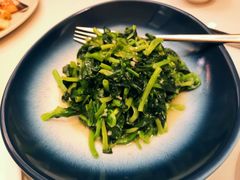 蒜泥炒豆苗-上海金桥红枫万豪酒店-万豪中餐厅