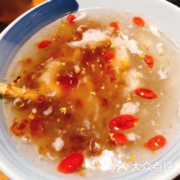 鸡毛兑糖·尚宴桃胶鸽蛋图片-北京海鲜-大众点评网