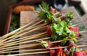 Signature 8-Flavor Herbal Wagyu Skewers