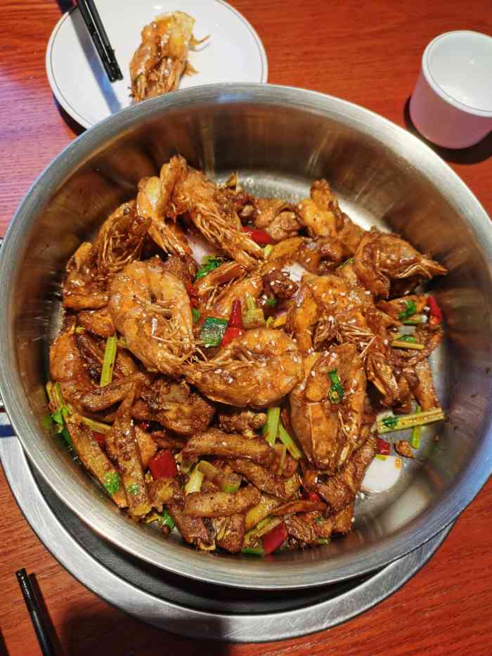 川遇鸡公虾婆(金成时代广场店)-"今天和很久不见的朋友一起约饭,因为