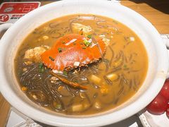 膏蟹烧豆面-十面欢腾·海鲜面·台式Bistro(长乐路店)