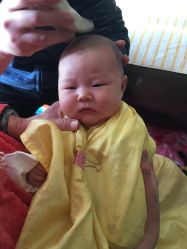 -龙文宝贝上门婴儿理发满月剃胎毛(总店)