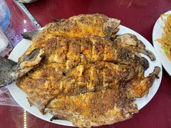 烤虹鳟鱼-北京龙庆四季香农家饭庄·灶台鱼·碳烤虹鳟鱼(龙庆峡店)