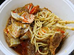 蟹脚热干面-沈记烧烤海鲜(江汉二路店)