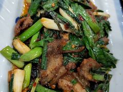 蒜苗回锅肉-雨田饭店(华兴东街店)