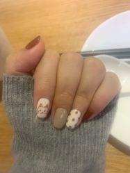 -手牵手美甲